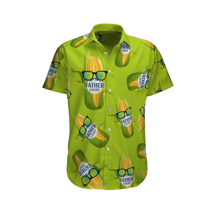 Father Light Corn Hawaiian Shirt- Limited Edition Father Light Corn Hawaiian Shirt- Limited Edition