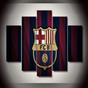 Fc Barcelona 1 - Sport 5 Panel Canvas Art Wall Decor