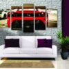 Ferrari F430 - Automative 5 Panel Canvas Art Wall Decor