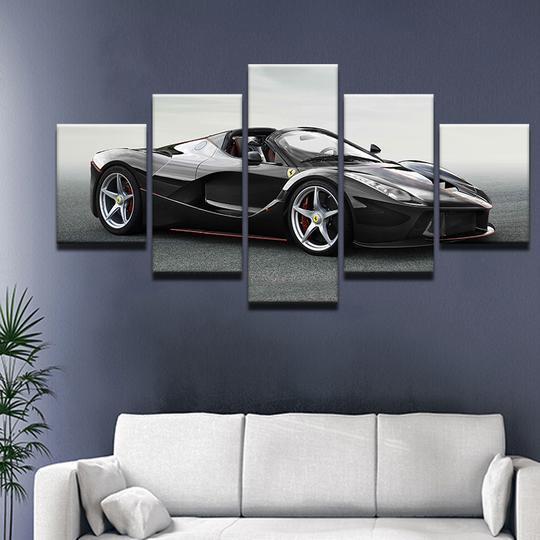 Ferrari LaFerrari Aperta Car - 5 Panel Canvas Art Wall Decor Ferrari LaFerrari Aperta Car - 5 Panel Canvas Art Wall Decor