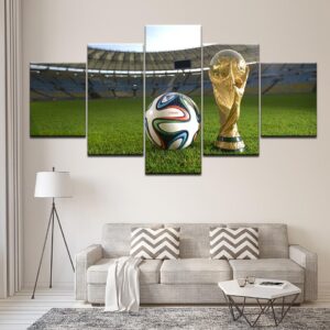 Fifa World Cup Sport - Sport 5 Panel Canvas Art Wall Decor