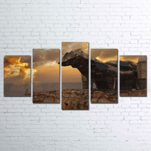 Firefly Movie - Movie 5 Panel Canvas Art Wall Decor
