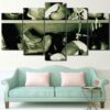 Fitness Boxing Gloves - Sport 5 Panel Canvas Art Wall Decor