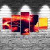 Flash - Career 5 Panel Canvas Art Wall Decor