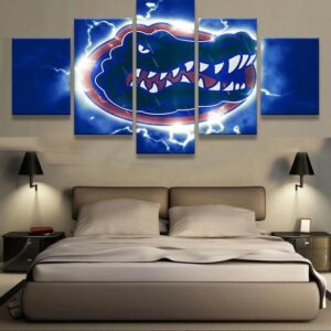 Florida Gators 11 - Sport 5 Panel Canvas Art Wall Decor
