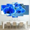 Flower 75 - Nature 5 Panel Canvas Art Wall Decor