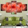 Flower Still Life - Nature 5 Panel Canvas Art Wall Decor