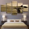 Fly Fishing 1 - Fishing 5 Panel Canvas Art Wall Decor