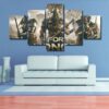 For Honor 1 - Gaming 5 Panel Canvas Art Wall Decor