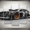 Ford Mustang Rtr Car - Automative 5 Panel Canvas Art Wall Decor