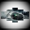 Ford Mustang Shelby Muscle Car - Automative 5 Panel Canvas Art Wall Decor