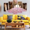 Forest Landscape - Nature 5 Panel Canvas Art Wall Decor