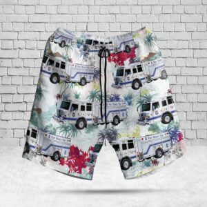 Fort Worth Fire Department Hawaiian Shirt