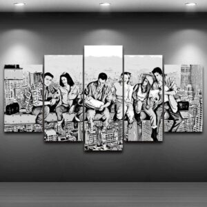 Friend Tv - Movie 5 Panel Canvas Art Wall Decor