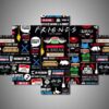 Friends 2 - Music 5 Panel Canvas Art Wall Decor