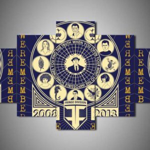 Fringe 1 - Movie 5 Panel Canvas Art Wall Decor
