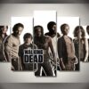 From The Walking Dead- Movie 5 Panel Canvas Art Wall Decor