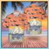 Frontier Airlines Airbus A320 251N Hawaiian Shirt
