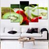 Fruit 12 - Nature 5 Panel Canvas Art Wall Decor