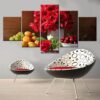 Fruit 13 - Nature 5 Panel Canvas Art Wall Decor