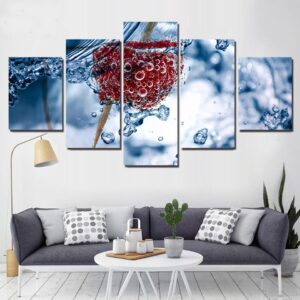 Fruit 14 - Nature 5 Panel Canvas Art Wall Decor