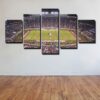 Fsu Doak - Sport 5 Panel Canvas Art Wall Decor