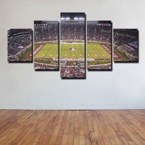 Fsu Doak - Sport 5 Panel Canvas Art Wall Decor