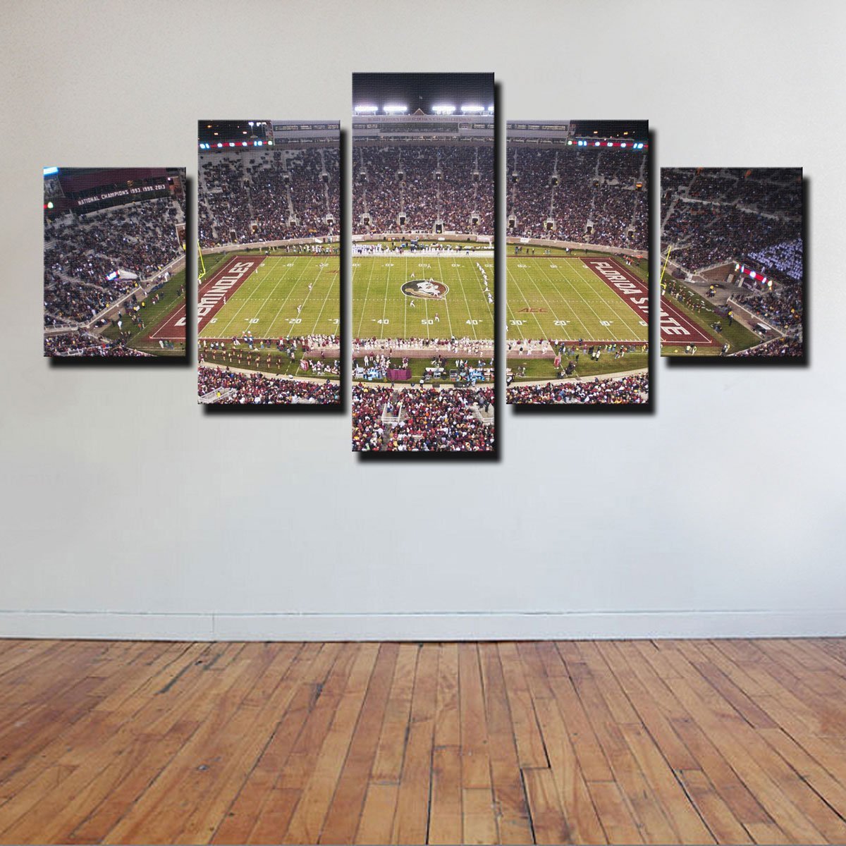 Fsu Doak - Sport 5 Panel Canvas Art Wall Decor Fsu Doak - Sport 5 Panel Canvas Art Wall Decor
