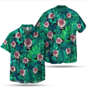 Funny Cow Jungle Hawaiian Shirt