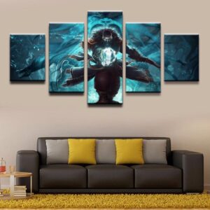 Game Dota 2 Kunkka - Gaming 5 Panel Canvas Art Wall Decor