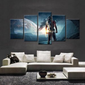 Game Mass Effect Andromeda - Gaming 5 Panel Canvas Art Wall Decor