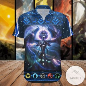 Game Mtg Nicol Bolas Dragongod Hawaiian Shirt