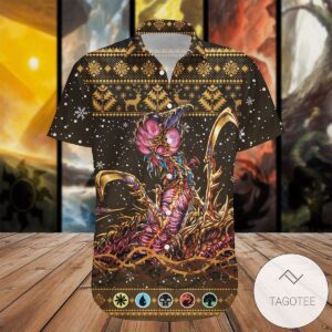 Game Mtg Sliver Queen Hawaiian Shirt- Tagotee