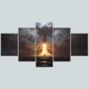 Game Of Thrones 19 Movie - 5 Panel Canvas Art Wall Decor