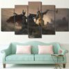 Game Of Thrones 2 - Movie 5 Panel Canvas Art Wall Decor