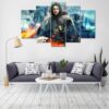 Game Of Thrones 73 - Movie 5 Panel Canvas Art Wall Decor