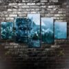 Game Of Thrones Night’S King - Movie 5 Panel Canvas Art Wall Decor