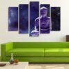 Gautama Buddha 02 - Religion 5 Panel Canvas Art Wall Decor
