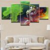 Genji Overwatch - Gaming 5 Panel Canvas Art Wall Decor