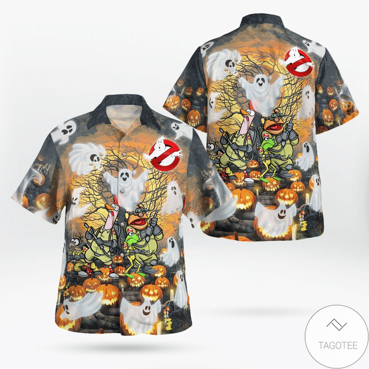 Ghost Mupperss Halloween Funny Hawaiian Shirt Ghost Mupperss Halloween Funny Hawaiian Shirt