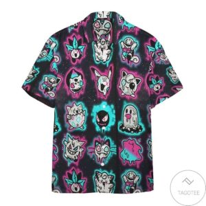 Ghost Pokemon Hawaiian Shirt