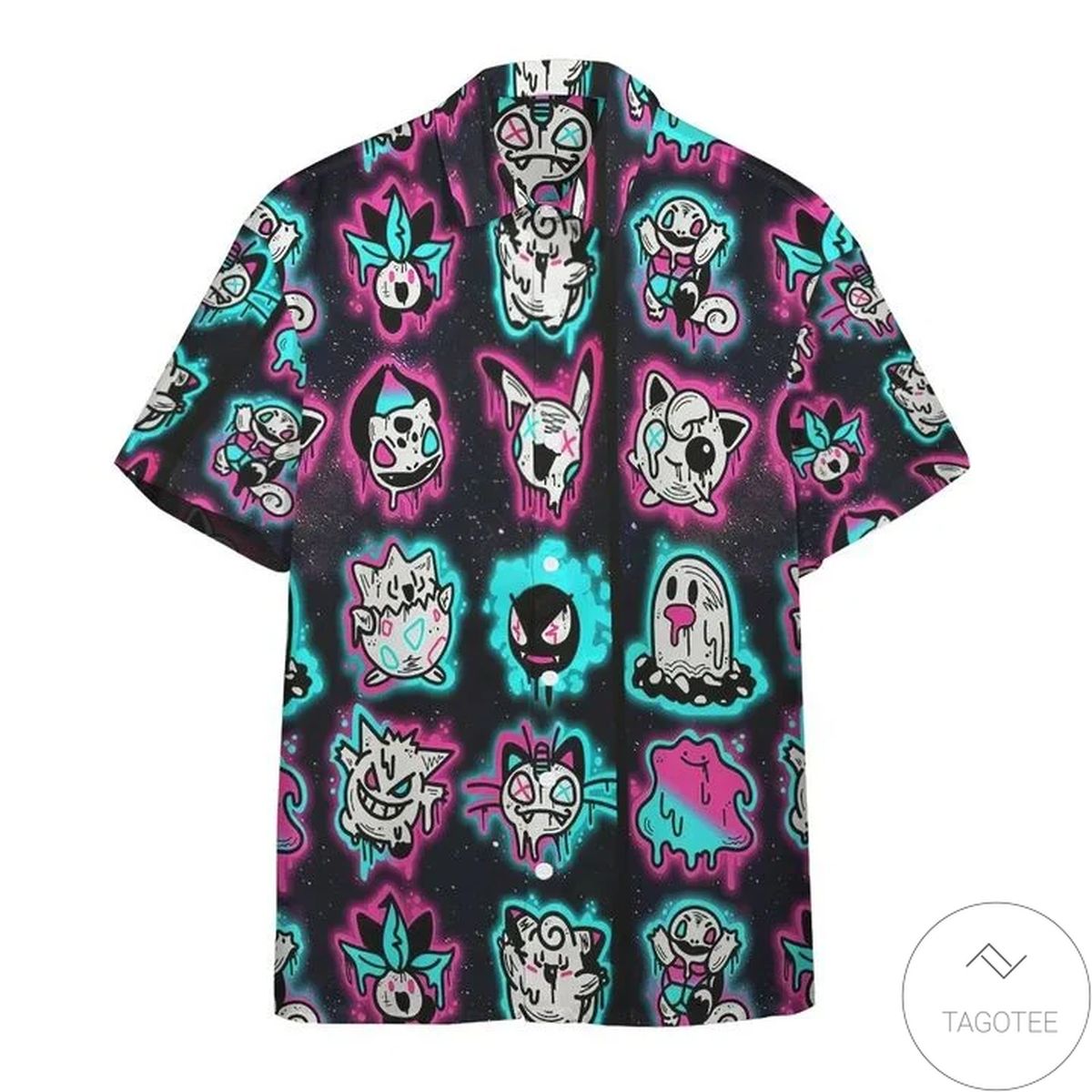 Ghost Pokemon Hawaiian Shirt Ghost Pokemon Hawaiian Shirt