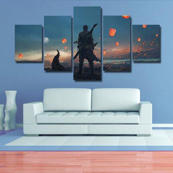 Ghostblade - Movie 5 Panel Canvas Art Wall Decor Ghostblade - Movie 5 Panel Canvas Art Wall Decor