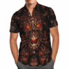 Glowing Skull Hawaiian Shirt