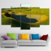 Golf Course 7 - Nature 5 Panel Canvas Art Wall Decor
