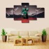 Golf Star David - Famous Person 5 Panel Canvas Art Wall Decor