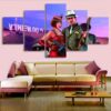 Grand Theft Auto Wall Art - Movie 5 Panel Canvas Art Wall Decor