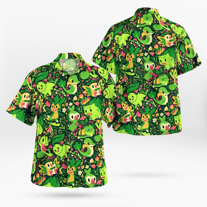 Grass Pokémon Hawaii Shirt Grass Pokémon Hawaii Shirt