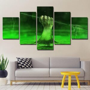 Green Arrow 05 - DC 5 Panel Canvas Art Wall Decor
