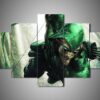 Green Arrow 2 - Dc 5 Panel Canvas Art Wall Decor